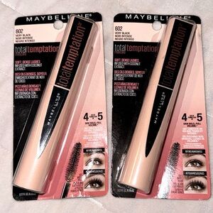 Maybelline total temptation mascara very black 602